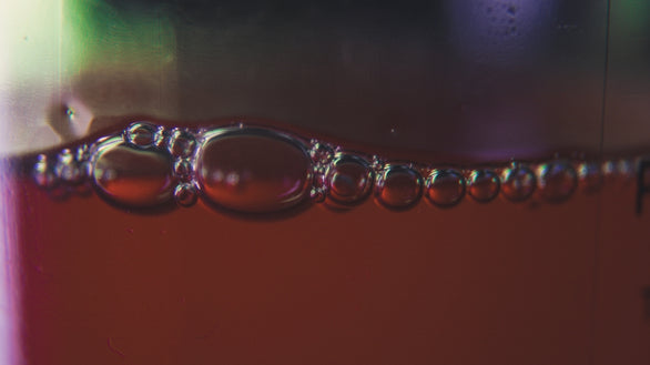 A close up of a bottle of wine