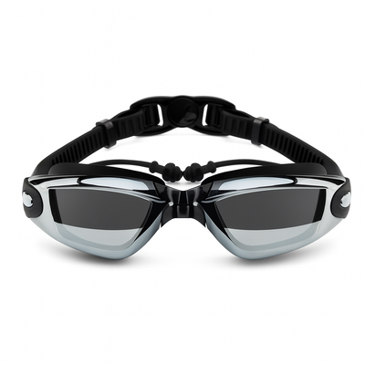 Hydrodynamische zwembril op sterkte