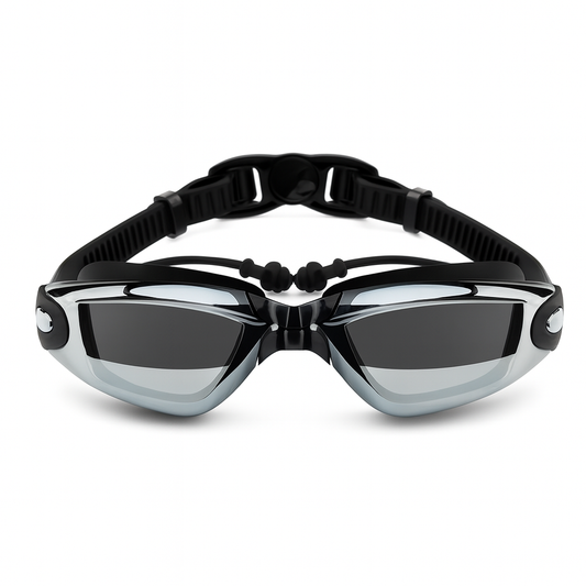Hydrodynamische zwembril op sterkte
