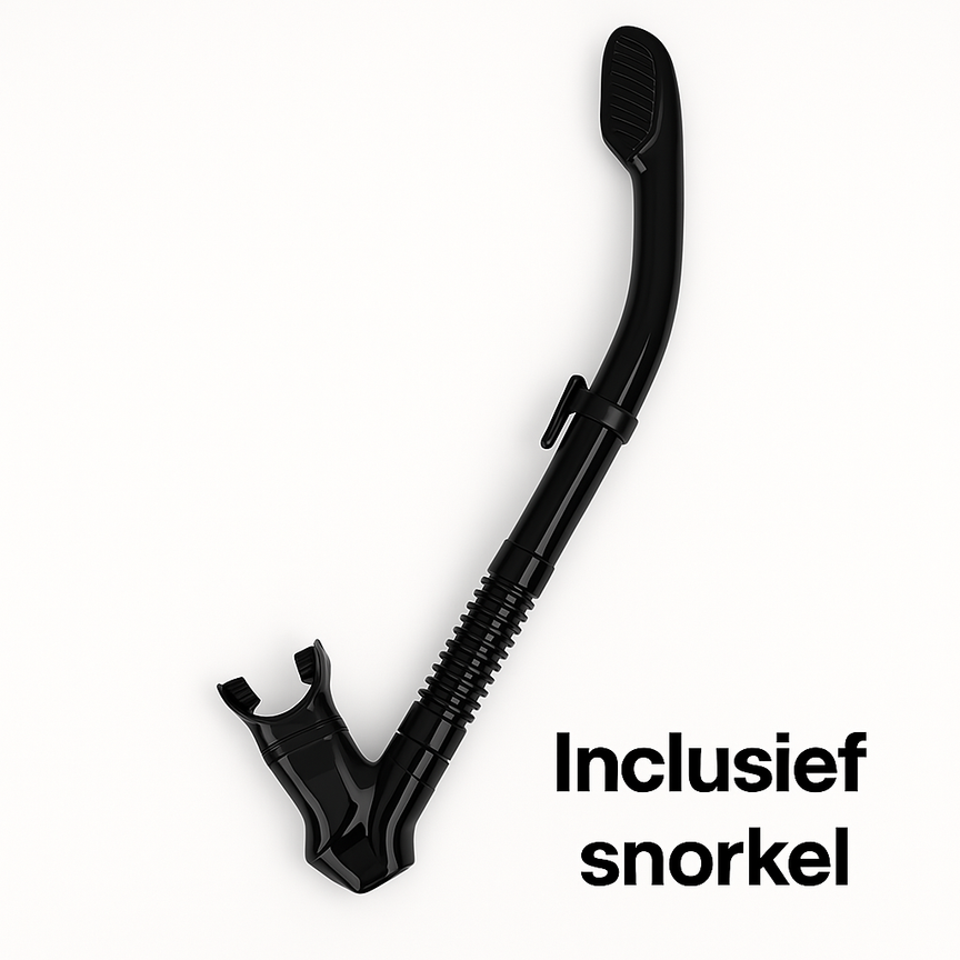 Snorkelset op sterkte