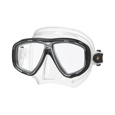 Duikbril op sterkte doorzichtig