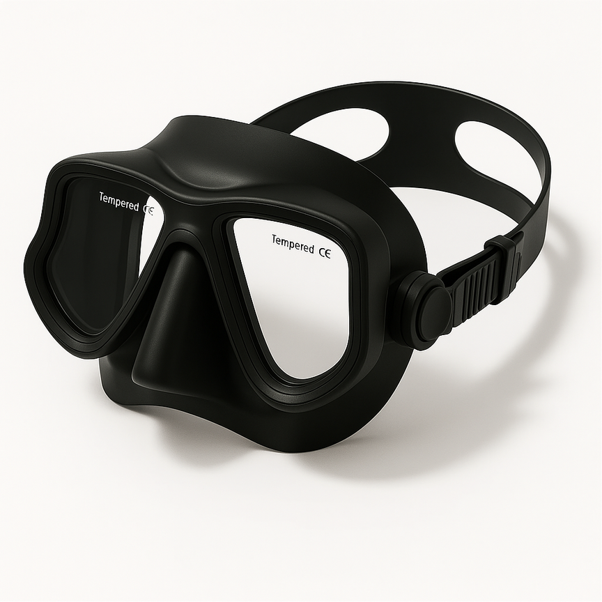 Snorkelbril op sterkte